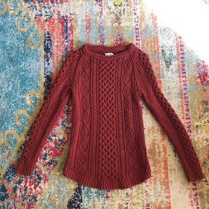 LL bean signature fisherman sweater